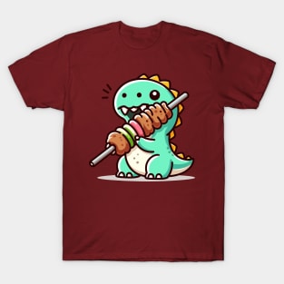 Dino Eat Kebab T-Shirt